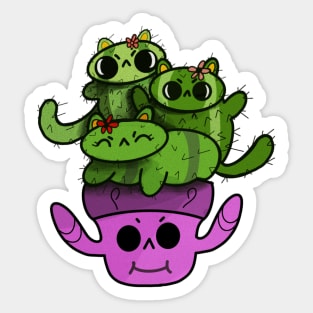 Cactus Kitty’s Sticker